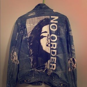 Distorted Guess Jean Jacket